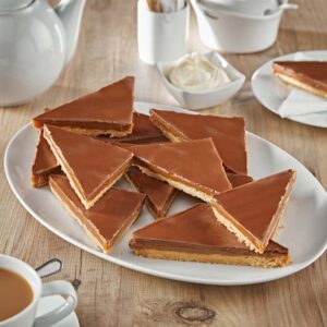 GF Caramel Shortbread Traybake